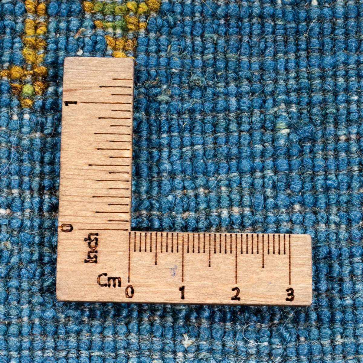 Alfombra Gabbeh - Loribaft Persa - 200 x 147 cm - azul