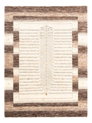 Alfombra Gabbeh - Loribaft Persa - 202 x 154 cm - natural