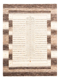 Alfombra Gabbeh - Loribaft Persa - 202 x 154 cm - natural
