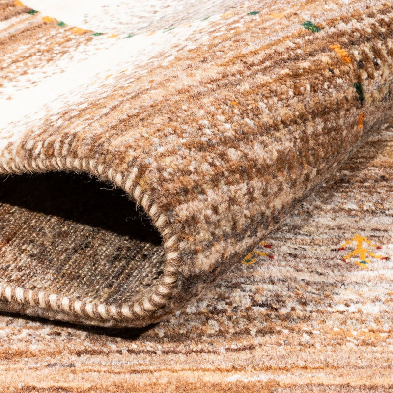 Alfombra Gabbeh - Loribaft Persa - 213 x 159 cm - natural