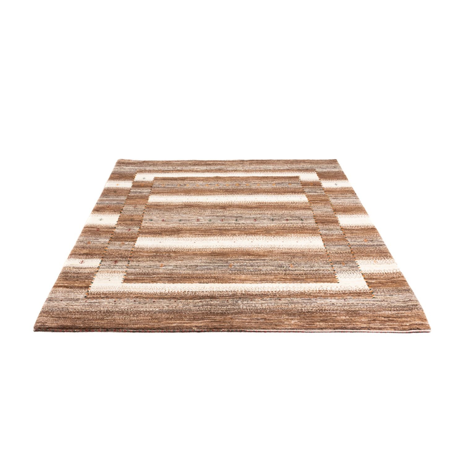 Alfombra Gabbeh - Loribaft Persa - 213 x 159 cm - natural