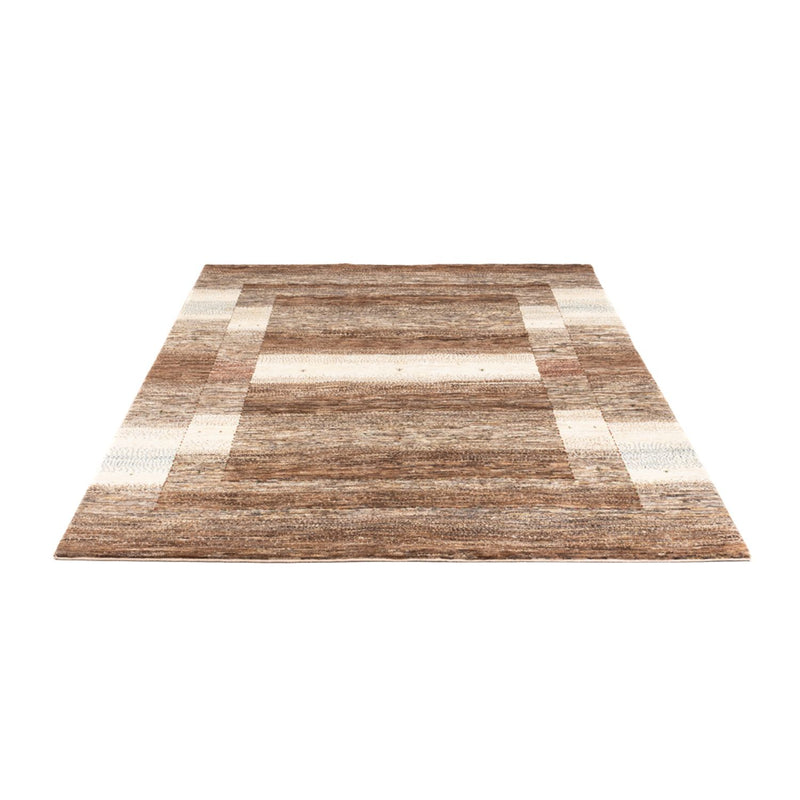 Alfombra Gabbeh - Loribaft Persa - 201 x 157 cm - gris