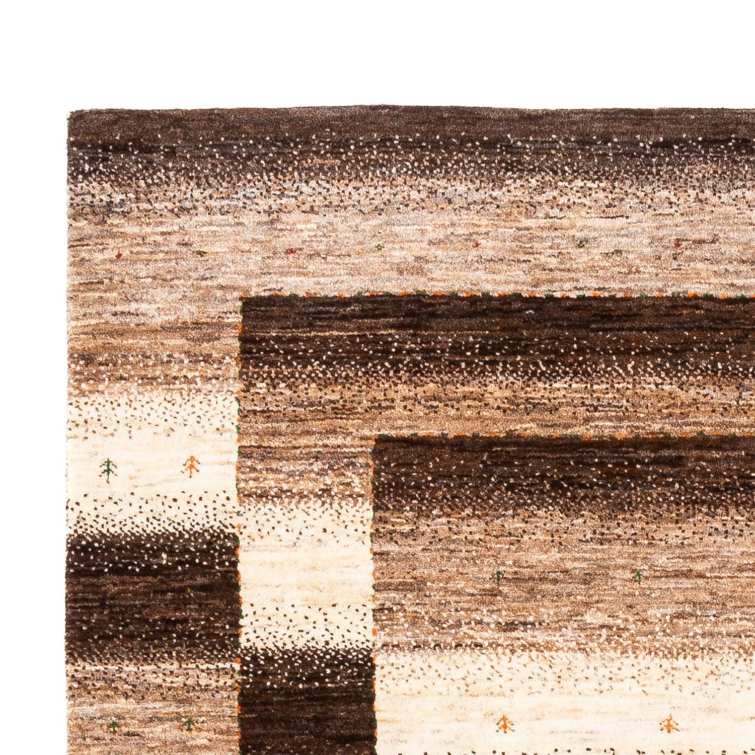 Alfombra Gabbeh - Loribaft Persa - 203 x 159 cm - natural