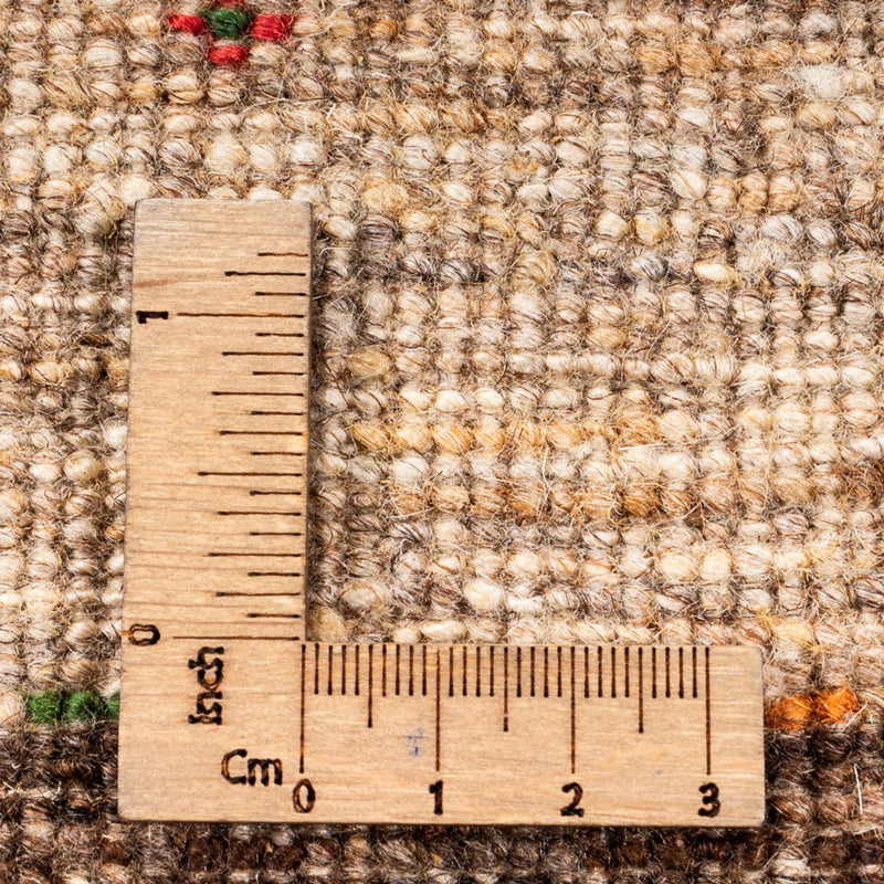 Alfombra Gabbeh - Loribaft Persa - 203 x 159 cm - natural
