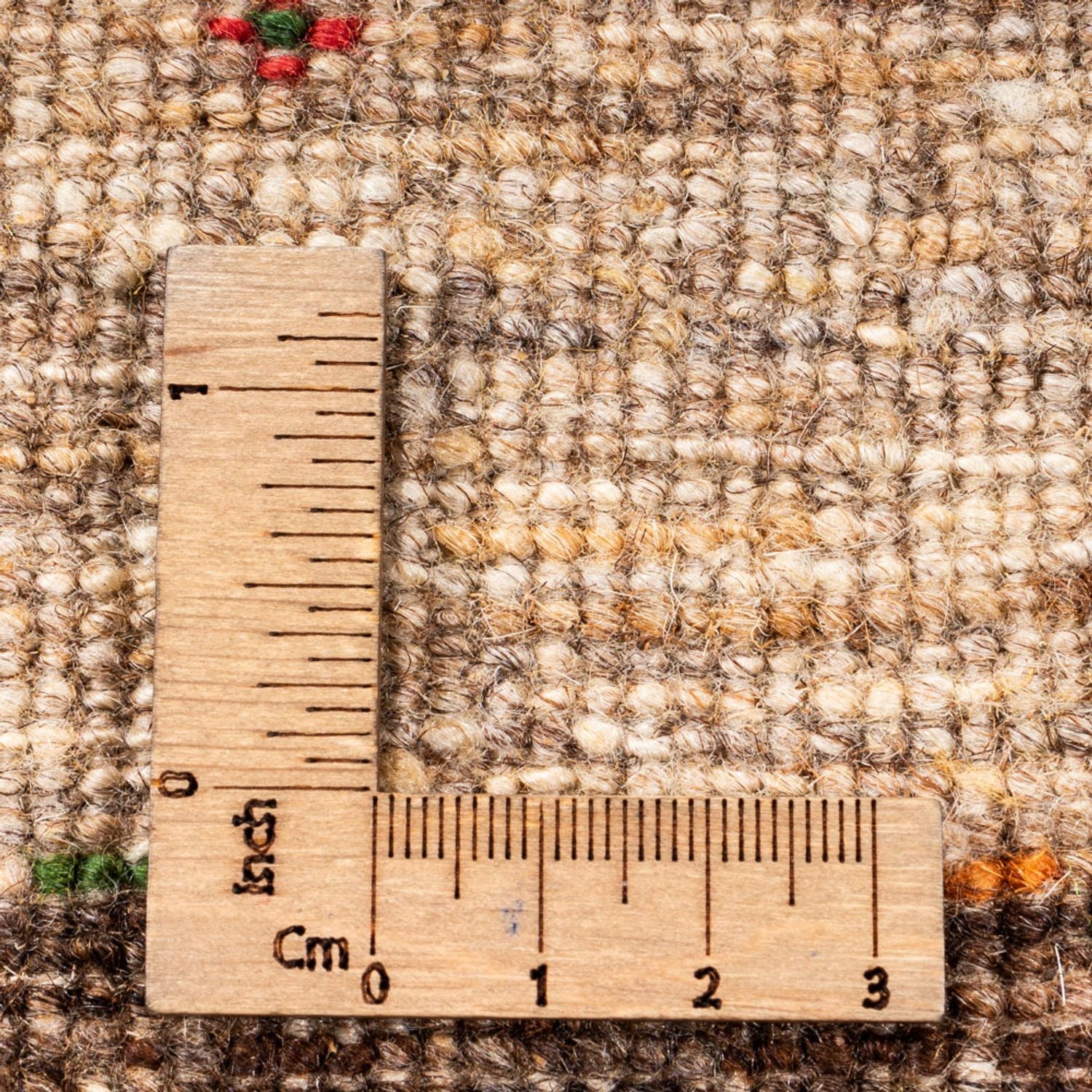 Alfombra Gabbeh - Loribaft Persa - 203 x 159 cm - natural
