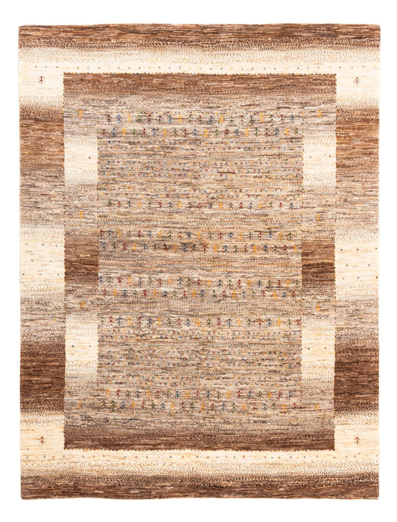 Alfombra Gabbeh - Loribaft Persa - 202 x 156 cm - natural