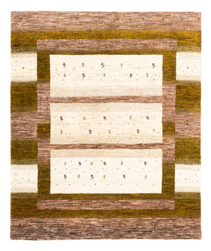 Alfombra Gabbeh - Loribaft Persa - 205 x 171 cm - natural