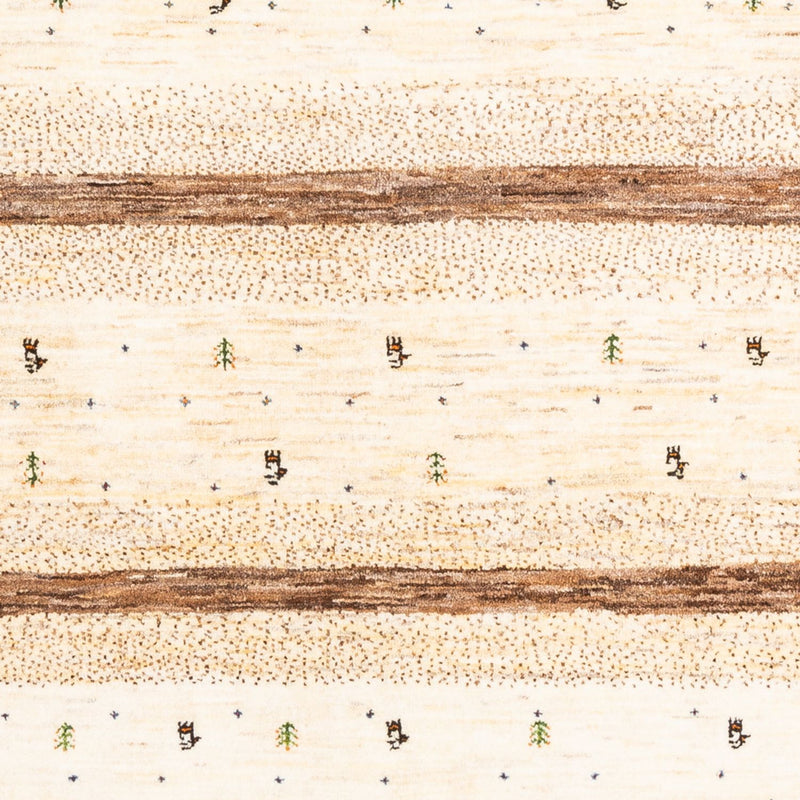 Alfombra Gabbeh - Loribaft Persa - 205 x 171 cm - natural