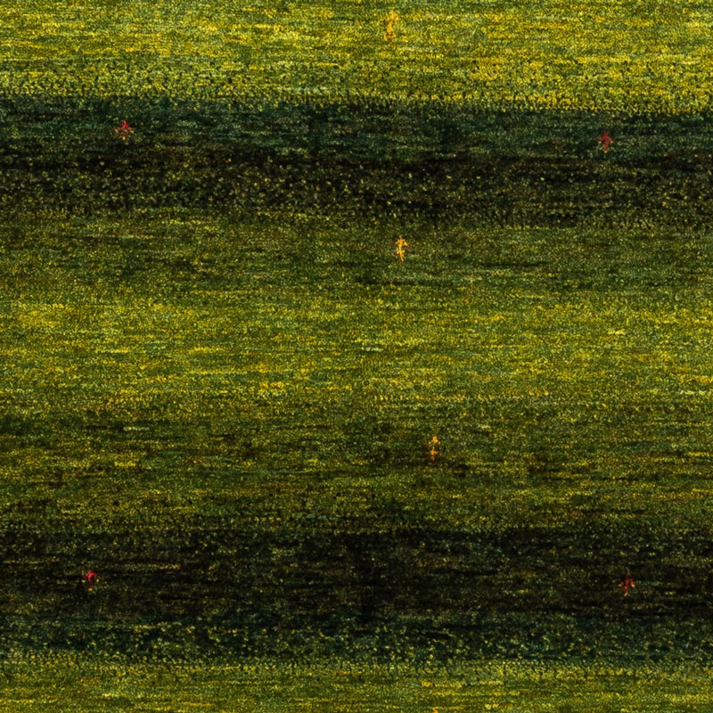 Alfombra Gabbeh - Loribaft Persa - 213 x 153 cm - verde