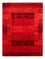 Alfombra Gabbeh - Loribaft Persa - 206 x 156 cm - rojo