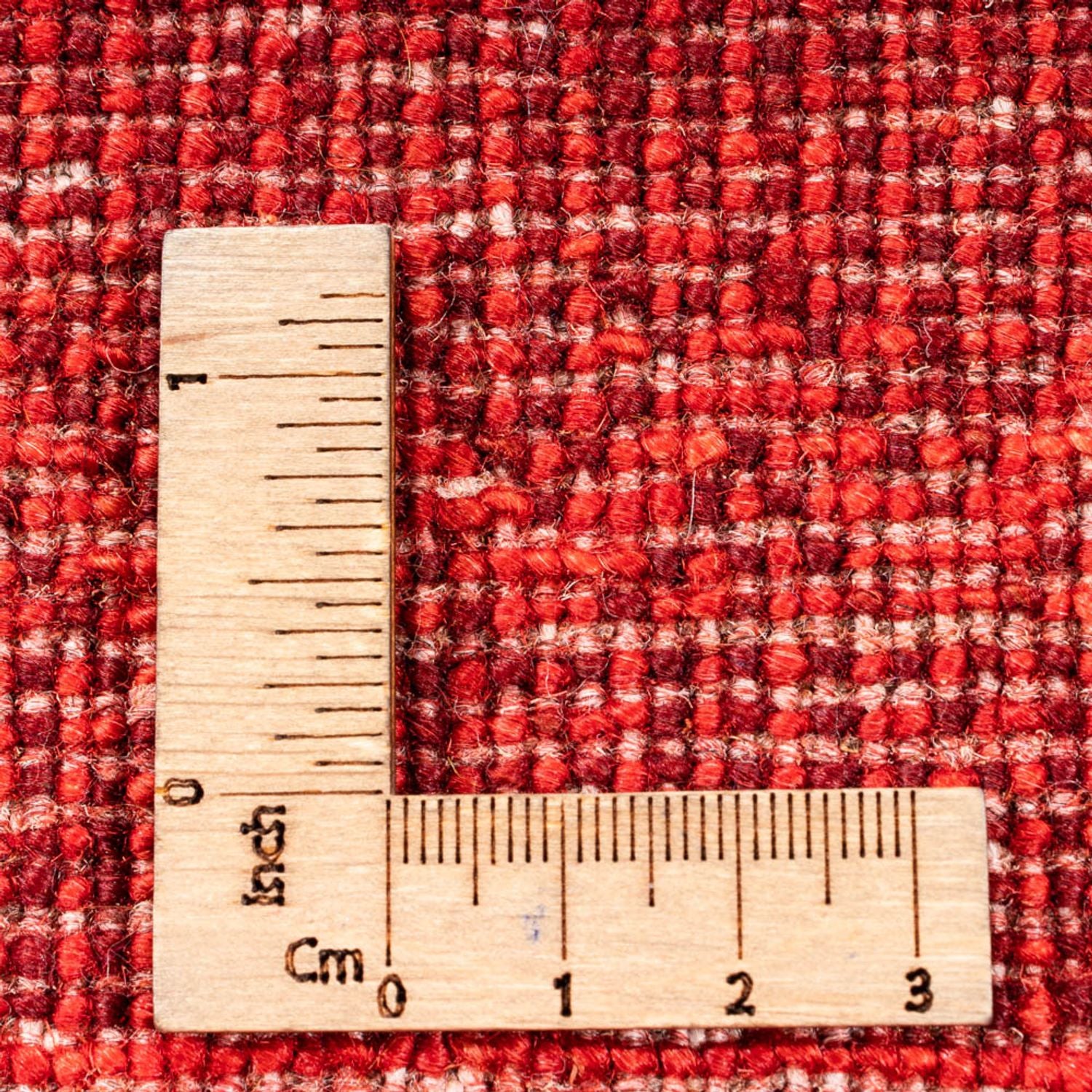 Alfombra Gabbeh - Loribaft Persa - 206 x 156 cm - rojo