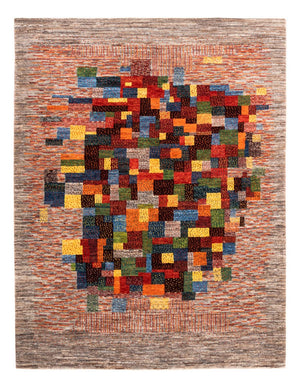 Alfombra Gabbeh - Loribaft Persa - Real - 203 x 153 cm - multicolor