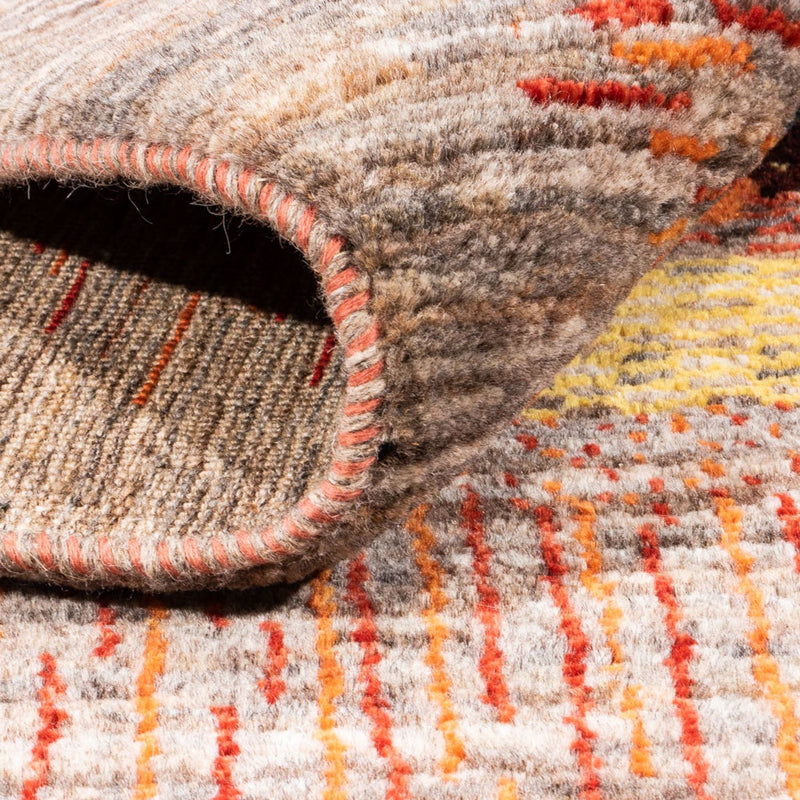 Alfombra Gabbeh - Loribaft Persa - Real - 203 x 153 cm - multicolor