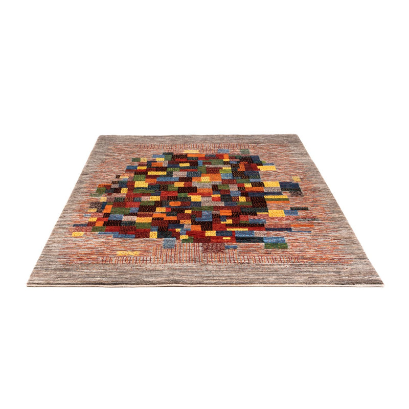 Alfombra Gabbeh - Loribaft Persa - Real - 203 x 153 cm - multicolor