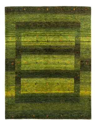 Alfombra Gabbeh - Loribaft Persa - 200 x 159 cm - verde