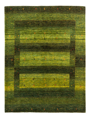 Alfombra Gabbeh - Loribaft Persa - 200 x 159 cm - verde