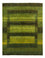Alfombra Gabbeh - Loribaft Persa - 200 x 159 cm - verde