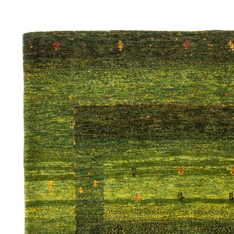 Alfombra Gabbeh - Loribaft Persa - 200 x 159 cm - verde