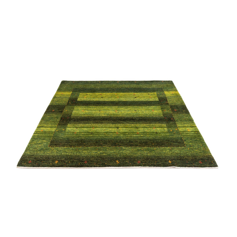 Alfombra Gabbeh - Loribaft Persa - 200 x 159 cm - verde
