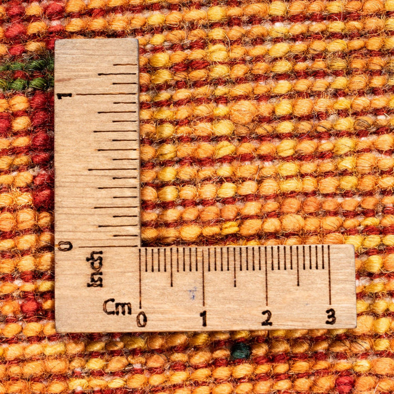 Alfombra Gabbeh - Loribaft Persa - Real - 198 x 152 cm - oro
