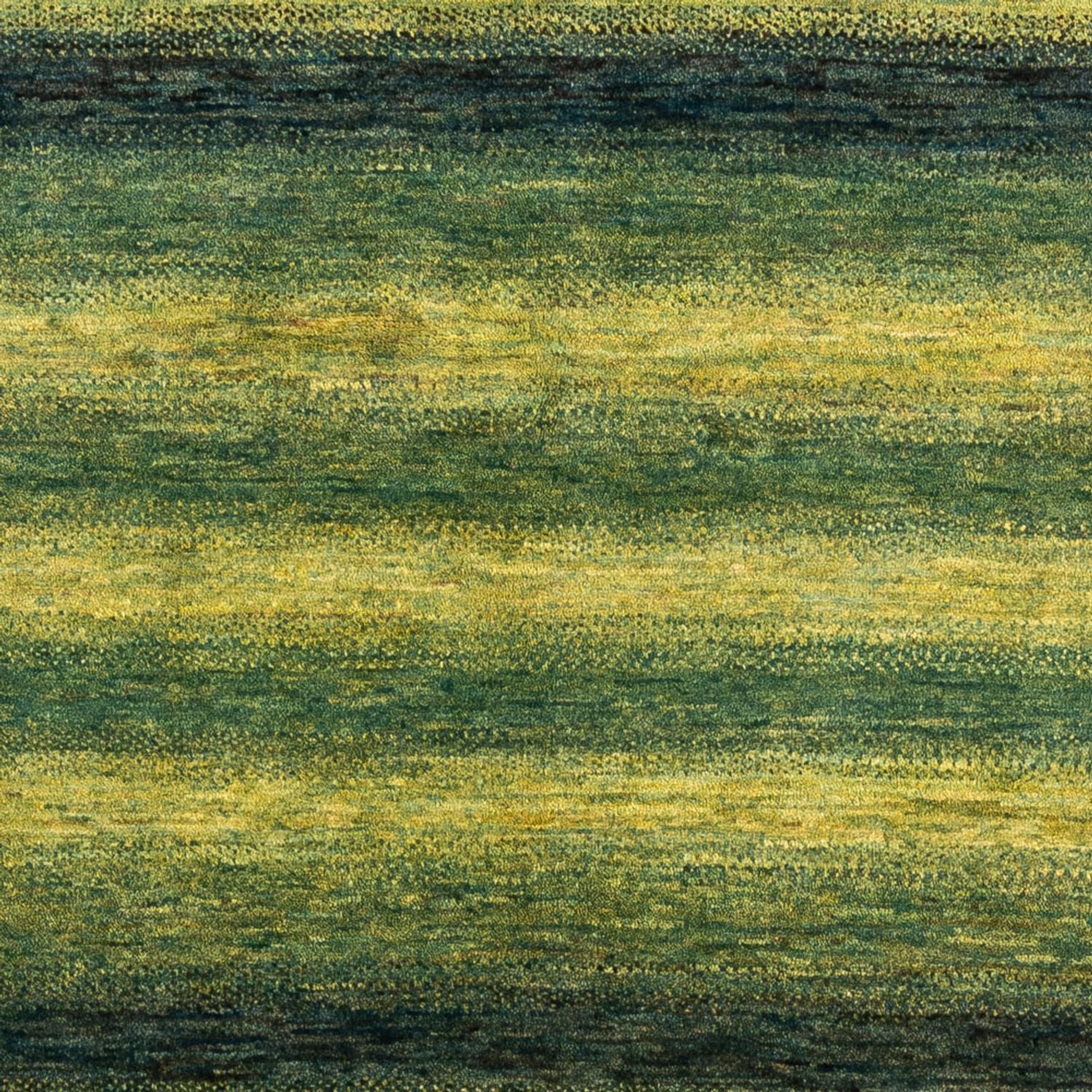 Alfombra Gabbeh - Loribaft Persa - Real - 208 x 163 cm - verde