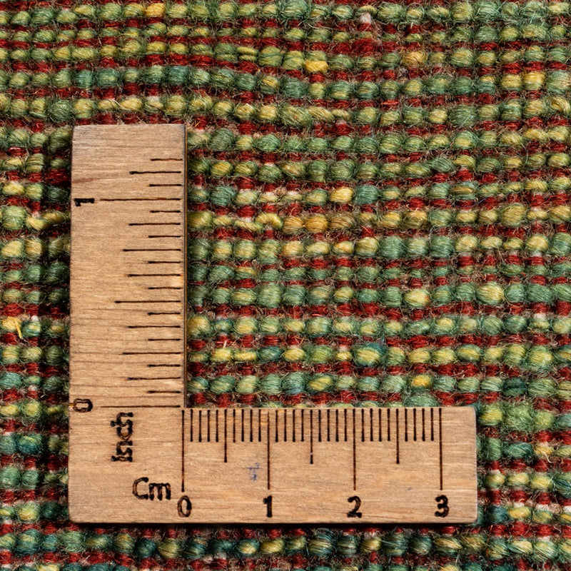 Alfombra Gabbeh - Loribaft Persa - Real - 208 x 163 cm - verde