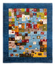 Loribaft Alfombra 159x192cm - Perserteppich Wollteppich