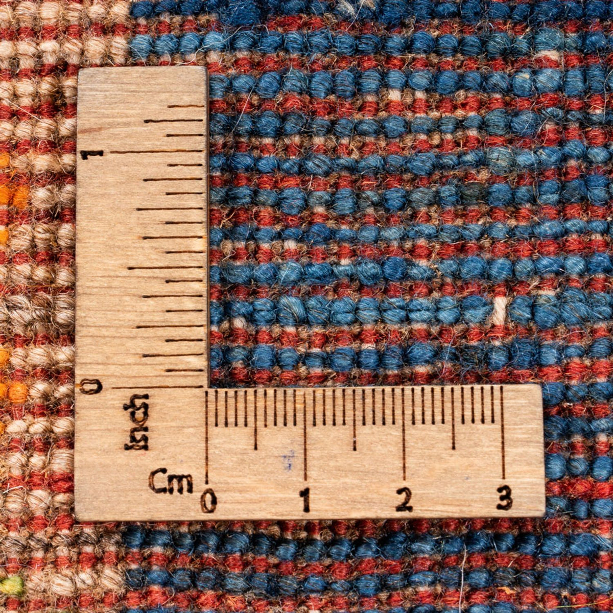 Alfombra Gabbeh - Loribaft Persa - Real - 192 x 159 cm - azul