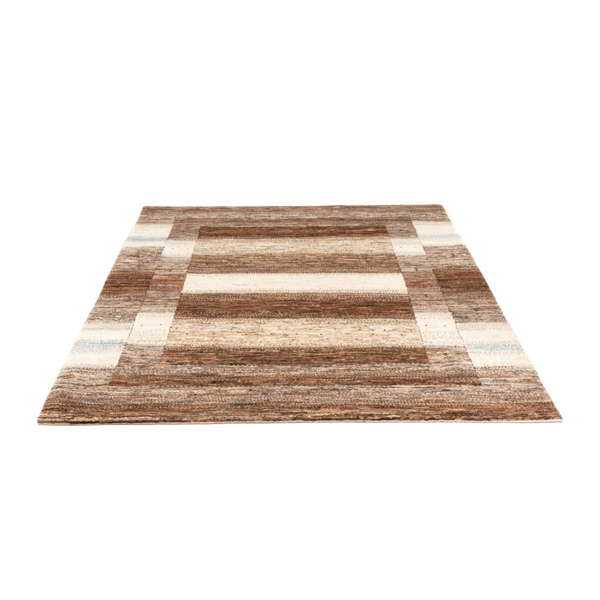 Alfombra Gabbeh - Loribaft Persa - 201 x 158 cm - natural