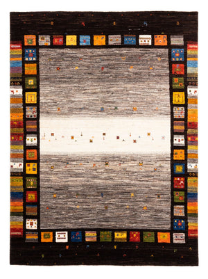 Alfombra Gabbeh - Loribaft Persa - Real - 215 x 159 cm - multicolor