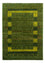 Alfombra Gabbeh - Loribaft Persa - 205 x 150 cm - verde
