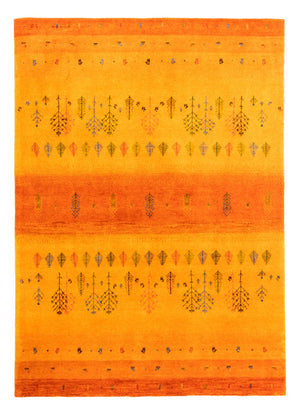 Alfombra Gabbeh - Loribaft Persa - 209 x 150 cm - oro