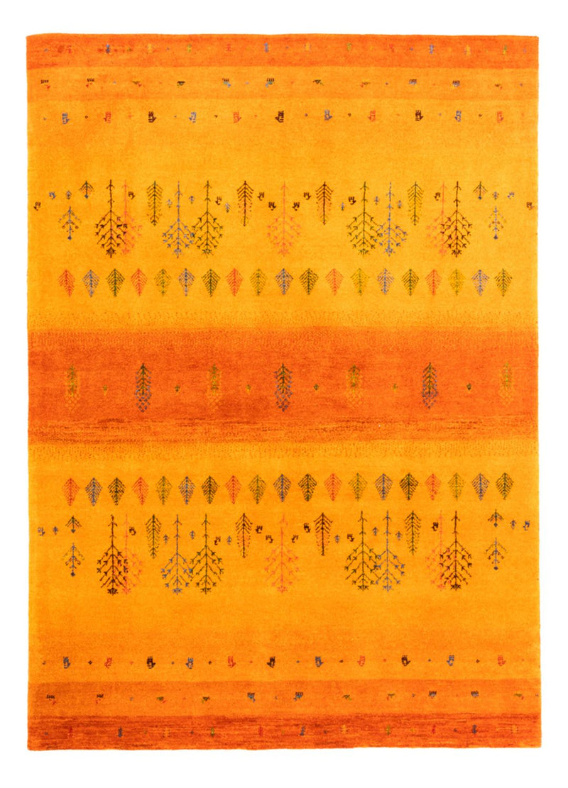 Alfombra Gabbeh - Loribaft Persa - 209 x 150 cm - oro
