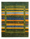 Alfombra Gabbeh - Loribaft Persa - Real - 212 x 161 cm - verde