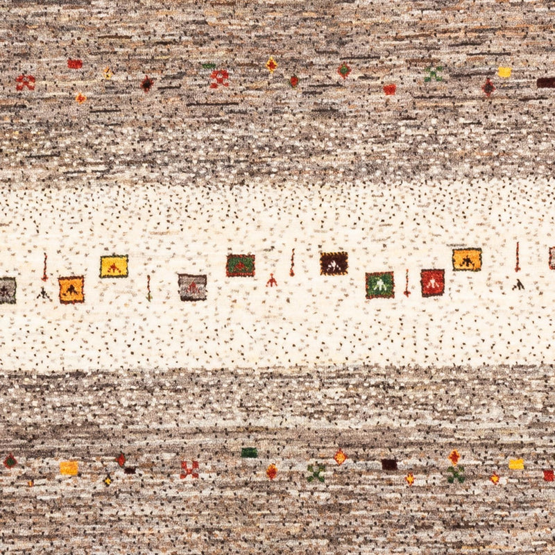 Alfombra Gabbeh - Loribaft Persa - Real - 204 x 153 cm - multicolor