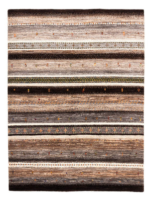 Alfombra Gabbeh - Loribaft Persa - Real - 206 x 155 cm - natural