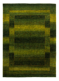 Alfombra Gabbeh - Loribaft Persa - 207 x 154 cm - verde