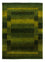 Alfombra Gabbeh - Loribaft Persa - 207 x 154 cm - verde