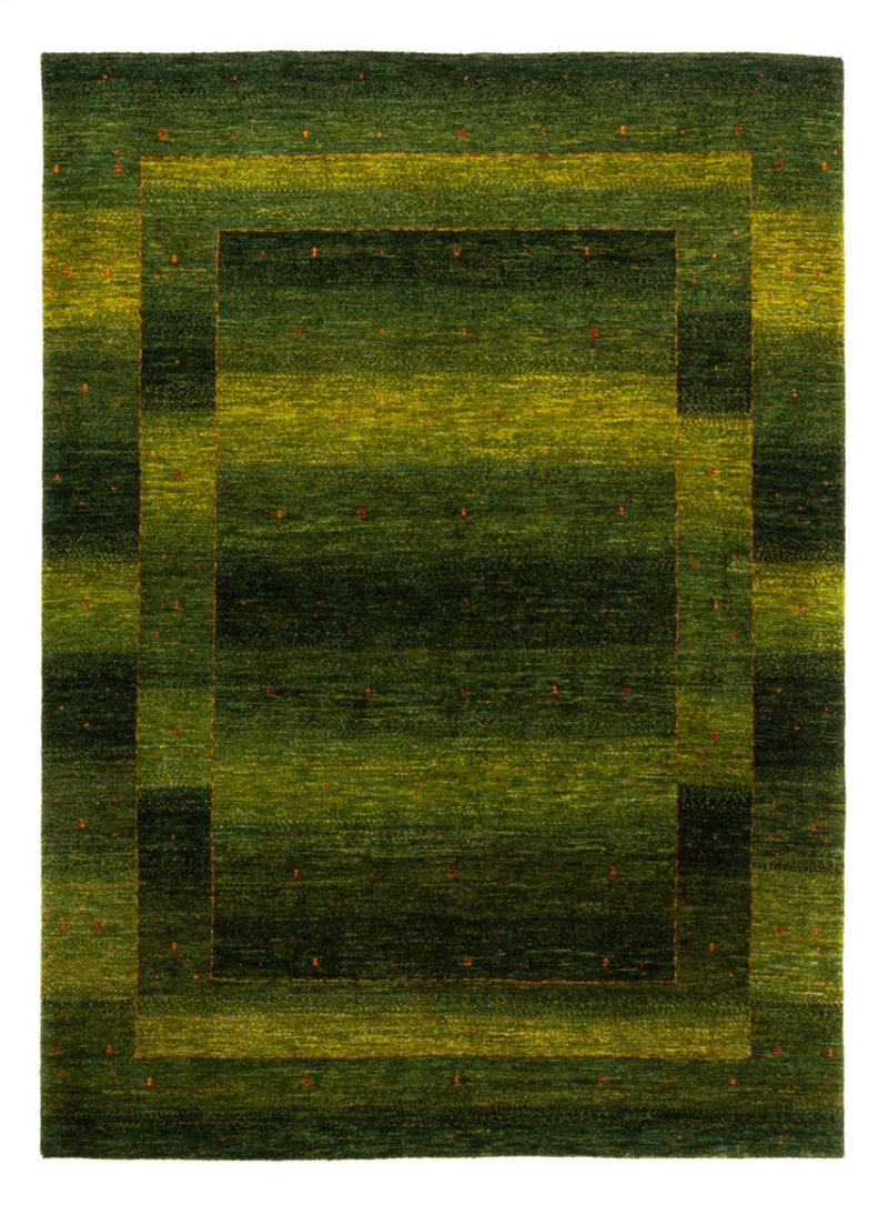 Alfombra Gabbeh - Loribaft Persa - 207 x 154 cm - verde