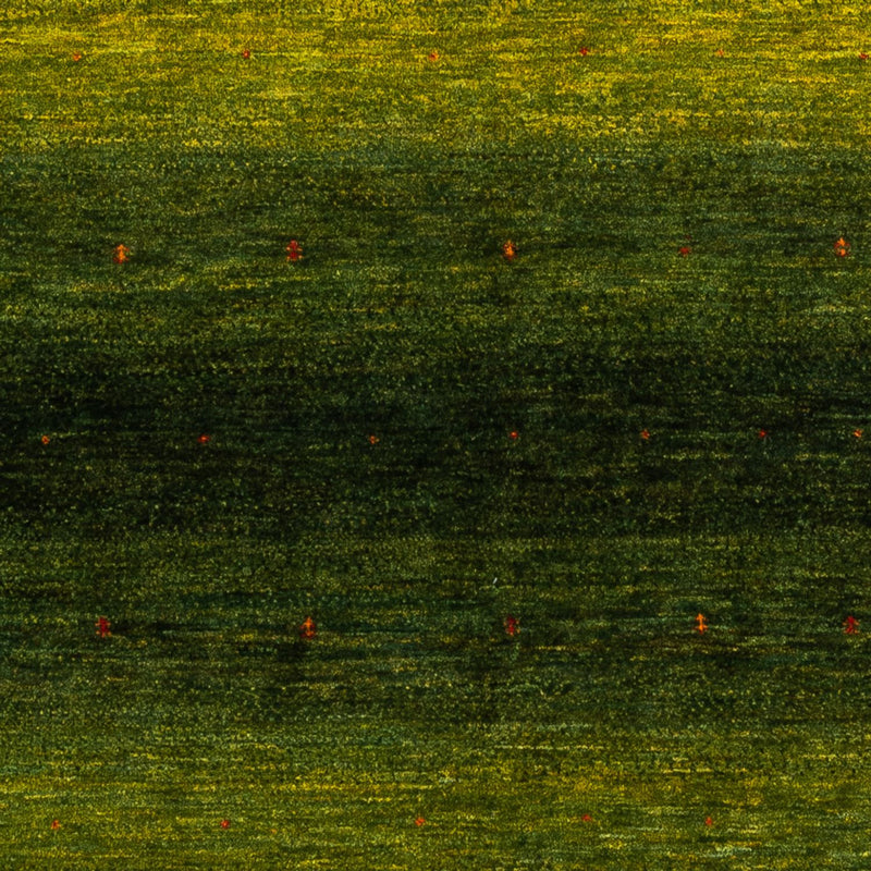 Alfombra Gabbeh - Loribaft Persa - 207 x 154 cm - verde