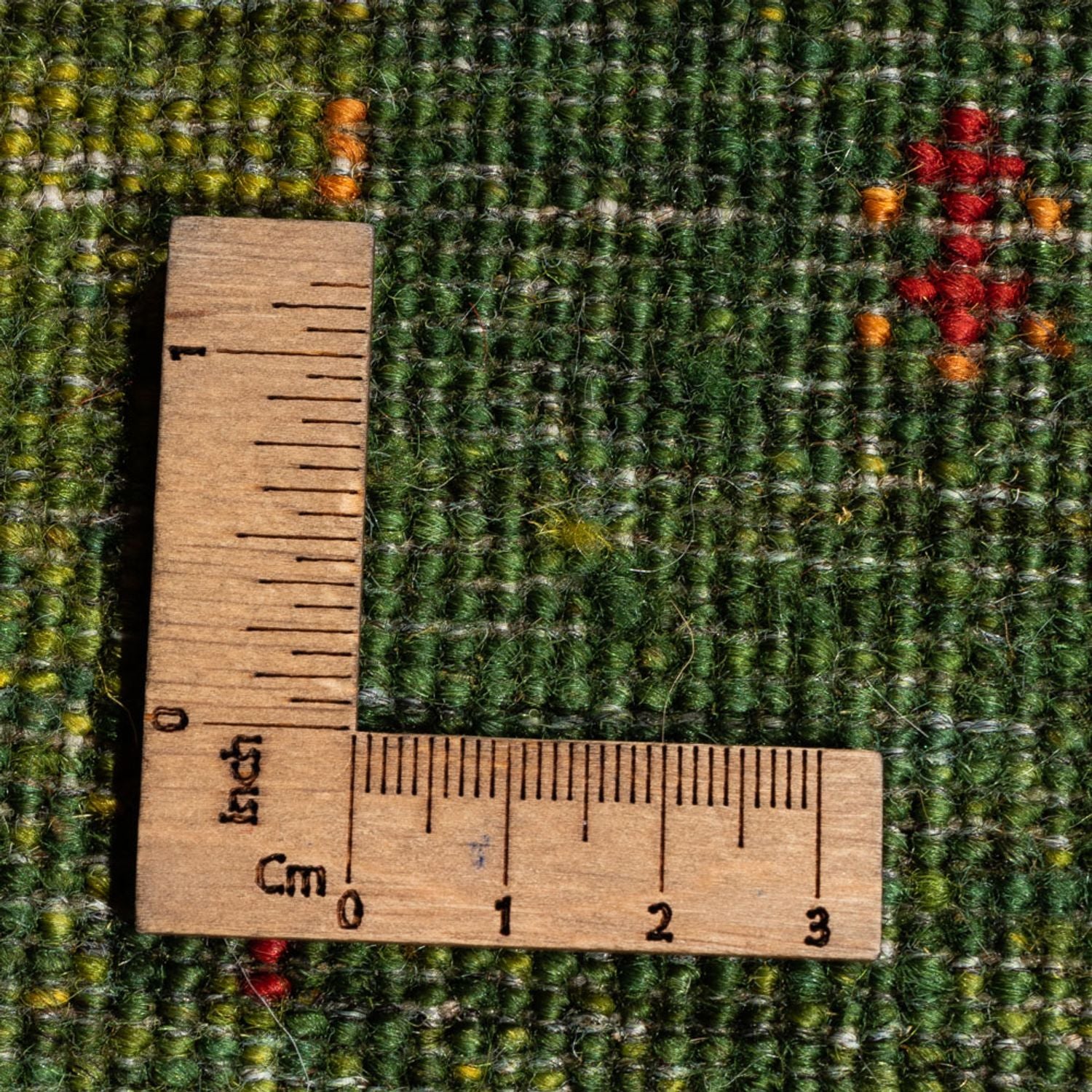 Alfombra Gabbeh - Loribaft Persa - 207 x 154 cm - verde