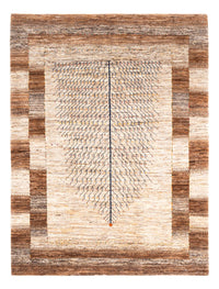 Alfombra Gabbeh - Loribaft Persa - 208 x 155 cm - beige