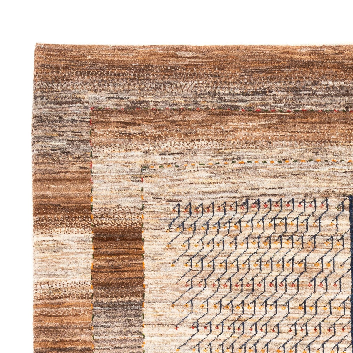 Loribaft Alfombra 155x208cm - Perserteppich Wollteppich