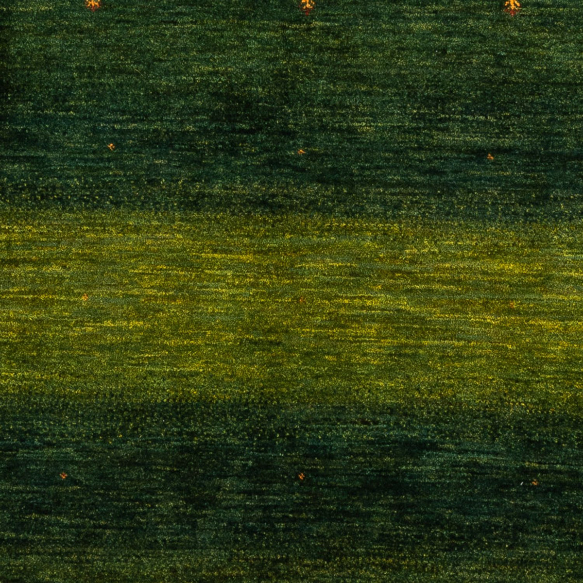 Alfombra Gabbeh - Loribaft Persa - 198 x 146 cm - verde
