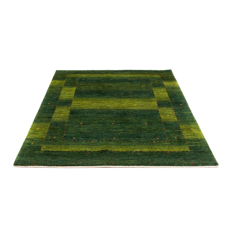 Alfombra Gabbeh - Loribaft Persa - 198 x 146 cm - verde