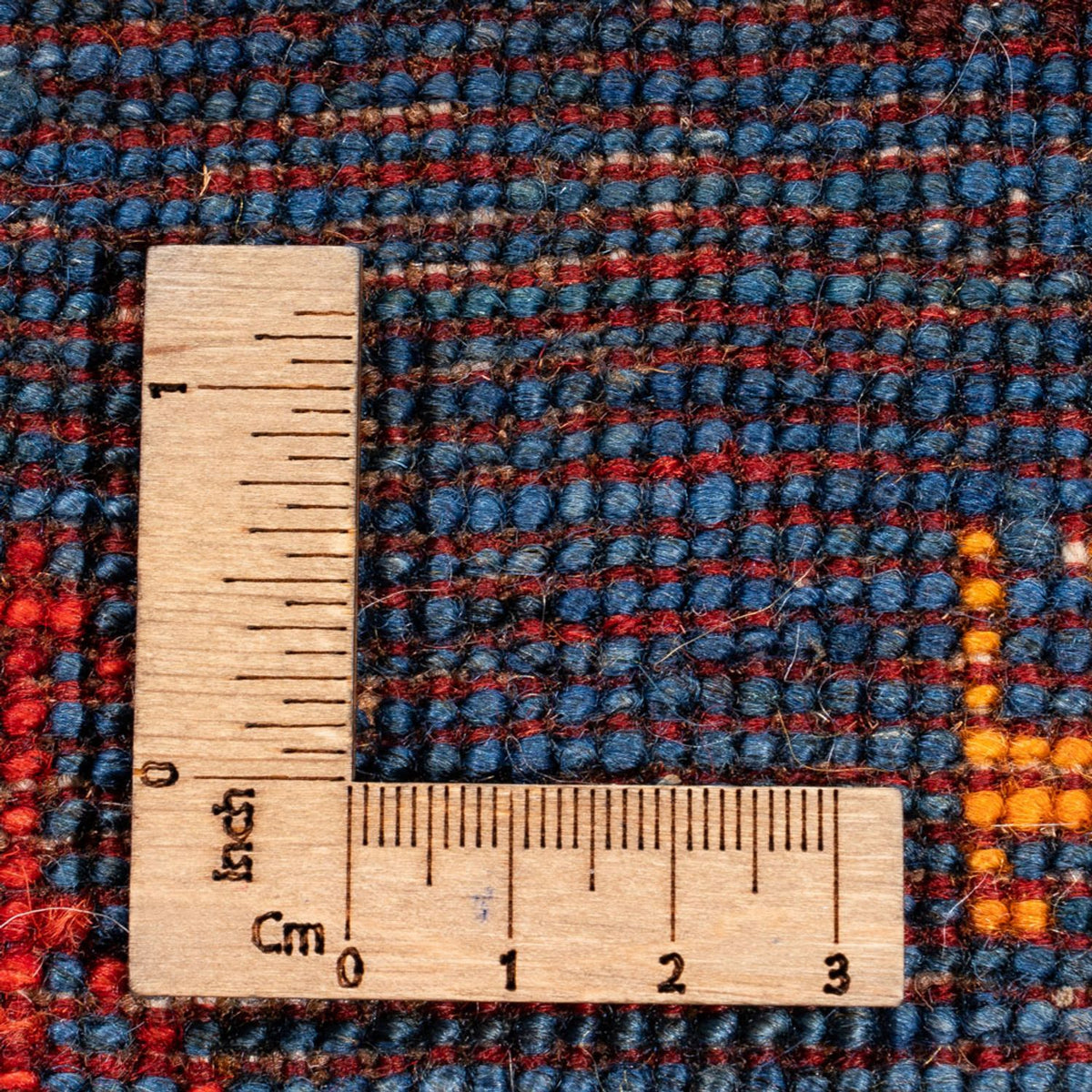 Alfombra Gabbeh - Loribaft Persa - Real - 190 x 147 cm - azul