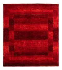 Alfombra Gabbeh - Loribaft Persa - 170 x 147 cm - rojo