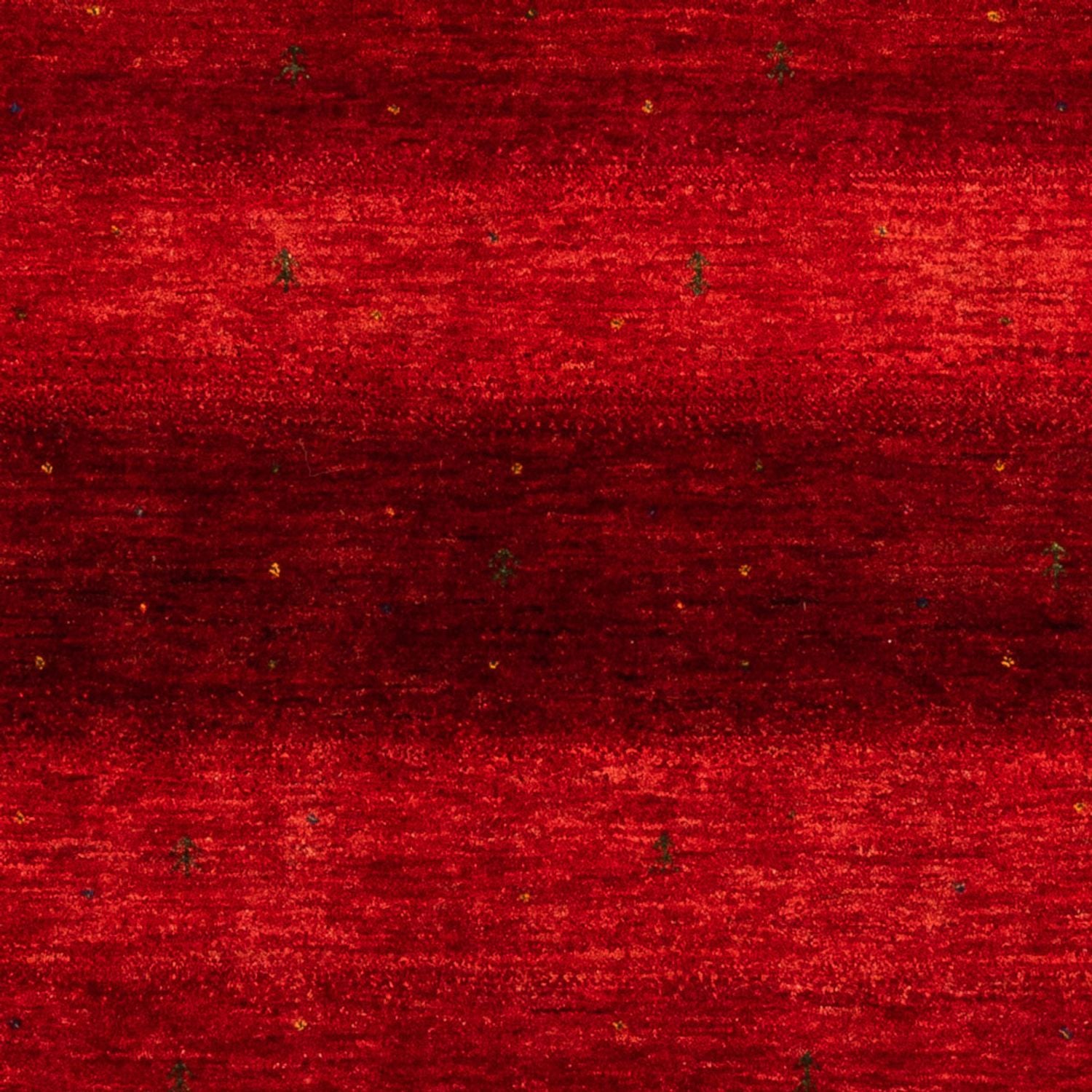 Alfombra Gabbeh - Loribaft Persa - 170 x 147 cm - rojo
