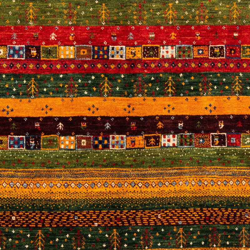 Alfombra Gabbeh - Loribaft Persa - Real - 194 x 165 cm - multicolor