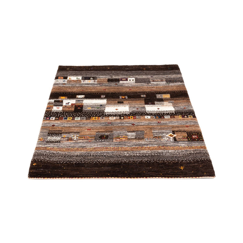 Alfombra Gabbeh - Loribaft Persa - Real - 129 x 84 cm - multicolor